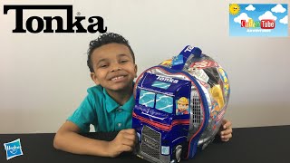 Tonka Mighty Builder 80 pc Tanker Tote | Toys Review!