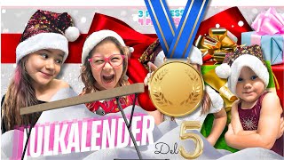 LUCKA 5🌲🎁 3prinsessor - gymnastiktävling 🤸🏽‍♀️JULKALENDER