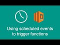 Using scheduled events to trigger Lambda functions (Getting started with AWS Lambda, part 6)