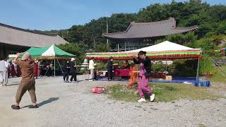 2) 안성 법등사 세이 린포체 불공양(火供) Fire Offering guided by Sey Rinpoch at Beopdeungsa temple in Korea