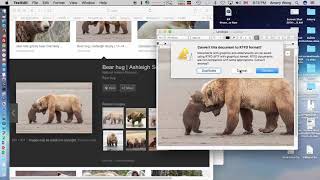 TextEdit Fix RTFD file (2018)