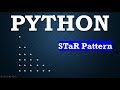 Python Pattern Programs - Printing Stars '*' in Right Angle Triangle Shape | Star Pattern