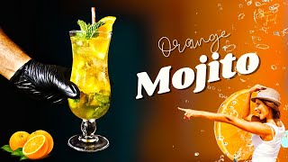 Orange Mojito Cocktail recipe | How to make Orange Mojito at Home