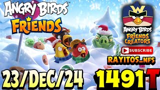 Angry Birds Friends All Levels Tournament 1491 Highscore POWER-UP walkthrough