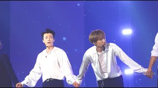 [190824 fancam] 미인아 + 엔딩 - 은혁 동해 포커스 직캠 (Bonamana + Ending stage - Eunhyuk \u0026 Donghae focus)