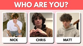 Which STURNIOLO TRIPLET Are You? | Aesthetic Personality Quiz