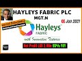 🇱🇰Hayleys Fabric PLC (MGT.N) | QE June 2021 | Fundamental and Technical Analysis