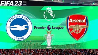 FIFA 23 | Brighton vs Arsenal - Match English Premier League Season - PS5 Gameplay