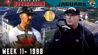 Tony Dungy Takes on Tom Coughlin! (Buccaneers vs. Jaguars, 1998) | NFL Vault Highlights