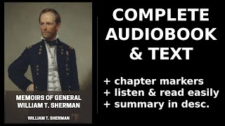 Memoirs of General William T. Sherman (3/4) ⭐ By William T. Sherman. FULL Audiobook