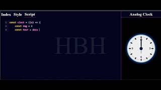 Interactive JavaScript Clock + Play/Pause Button Implementation