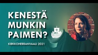 Munkkiniemen kirkkoherraehdokkaiden hartausvideot: Liekki on sammunut? (Päivi Vähäkangas)