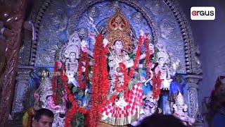 Cuttack: Devotees throng to Ranihat Puja Mandap to offer Puja on Maha Ashtami