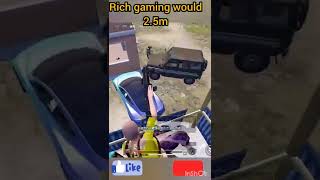 😋😝😝RICH GAMING WOULD 2.5M 😜😜 FUNNY MOBILE #shorts #PUBG #shortvideo MOMENTS OF PUBG😋😎🤩#pubg #gaming