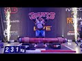 IRON BIBY | 231kg/509lb LOG LIFT WORLD RECORD