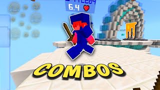 Makhan Jese Combos 😂 | Mcpe Nether Games BedWars