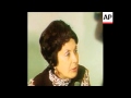 SYND 27/02/74 MADAME ALLENDE PRESS CONFERENCE ON ATROCITIES IN CHILE