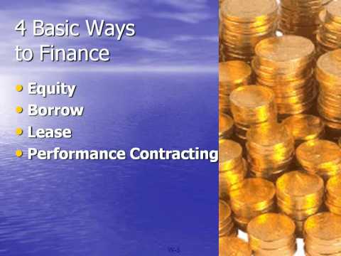 Financing for Engineers Webinar from the Association of Energy Engineers Financing for Engineers Webinar from the Association of Energy Engineers