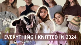 Everything I Knitted in 2024