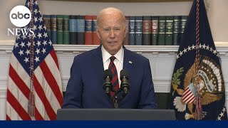Biden delivers remarks on the Francis Scott Key Bridge collapse in Baltimore