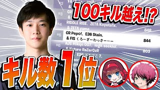 FNCS デビジョン1 予選突破！キル数1位🥇w/ぺぽくろーざー【フォートナイト/Fortnite】