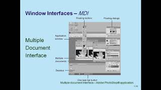 Chapter 3 lecture - Graphical User Interface