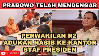 PERWAKILAN HONORER ADUKAN NASIB KE PRESIDEN