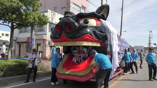 大獅子　山王の獅子パックン　Singa besar　本祭り　酒田まつり2019　00110