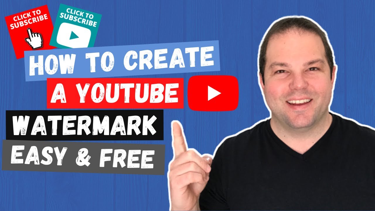 How To Create A YouTube Branding Watermark For Your Channel (Free And ...