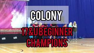 COLONY UKSDC OCT 2019 CHAMPIONS