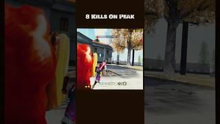 Straight 8 Kills 🗿 In Peak | Free Fire | Classic Gaming |