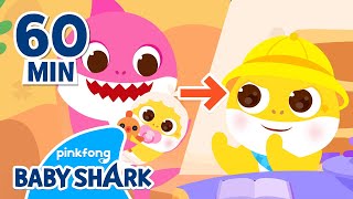 Baby Shark, Growing Up is like a Magic❤️ | +Compilation | World Children's Day | Baby Shark Official