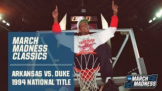 Arkansas vs. Duke: 1994 National Championship | FULL GAME