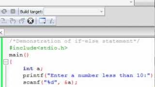 C Programming Tutorial - 17: The if-else Statement