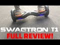 Swagtron T1 Full Review! UL Certified Hoverboard! - tylerf