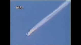 RARE! Space shuttle Columbia Explosion footage