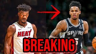 The Miami Heat CANCELLED against San Antonio Spurs! (Duncan Robinson TRADE + Jimmy Butler INJURY)