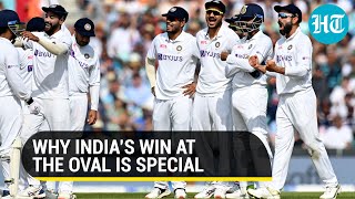 India’s historic win at The Oval, first since 1971; beat England by 157 runs