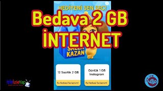 Turkcell Salla Kazan'dan 2 GB Bedava Ücretsiz İnternet Nasıl Yapılır?