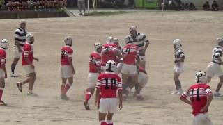 【筑紫丘vs草ヶ江】『準決勝』中学生ラグビー福岡県大会 2015