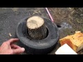 (129) This Old Tool-- Wood Splitting Trick