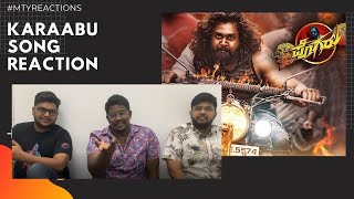Karabuu Song Reaction | Pogaru | Action Prince Dhruva Sarja | #Reactions | Moona Thottathu Yaaru?