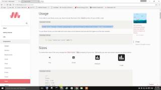 Collapsible Navigational Bar using Materialize CSS