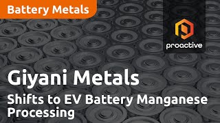Giyani Metals Shifts to EV Battery Manganese Processing, Secures new key members for Board