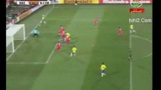 Goal from Maicon in world cup 2010 south africa