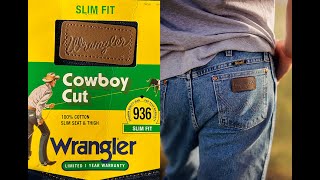 Джинсы Wrangler 936 Детальный Обзор