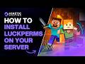 How to Install Luckperms on a Minecraft Server!