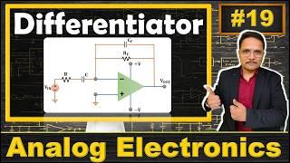 Differentiator using OpAmp (Basics, Waveforms, Frequency Response & Limitations) Explained