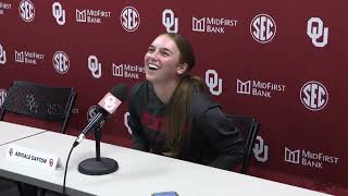 OU Softball Newcomer Press Conference