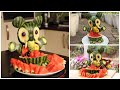 Art In Watermelon Elephant Fruit Platter - Watermelon Elephant Cutting Tricks